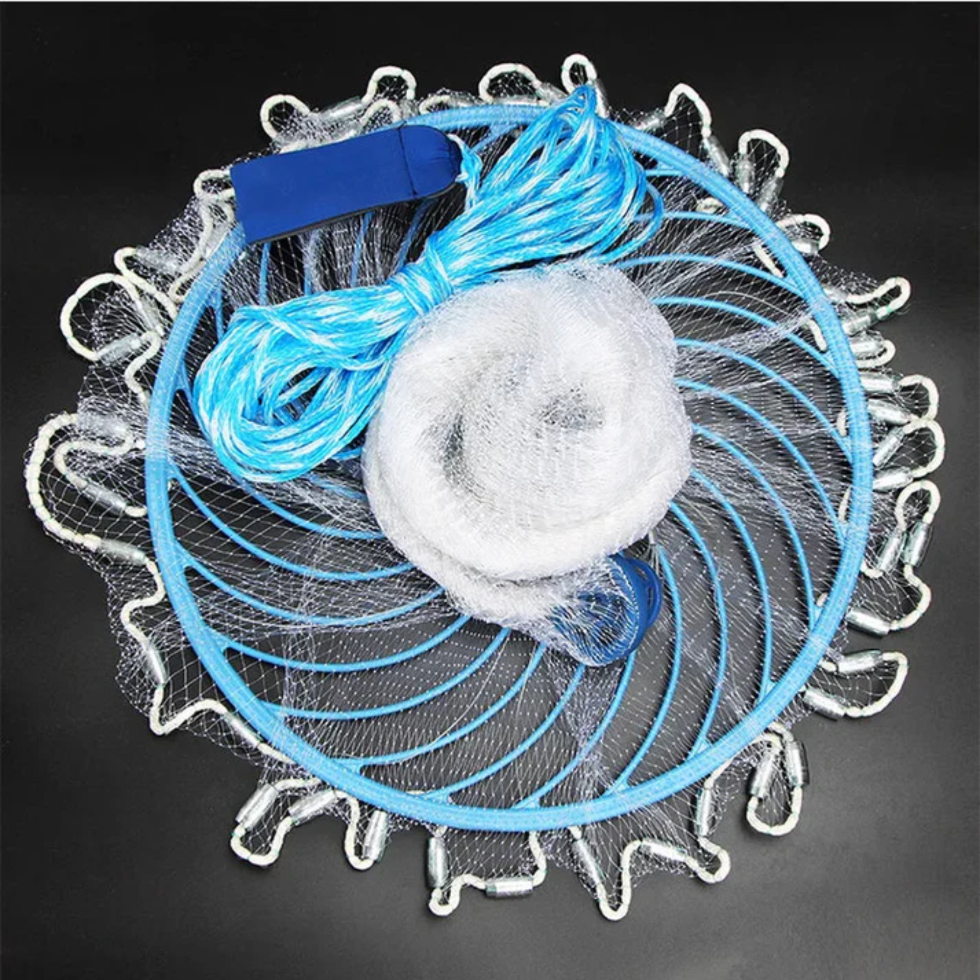 American Style Multifilament Fishing Cast Net / Frisbee Fishing Cast N – TARGET SLINGSHOT