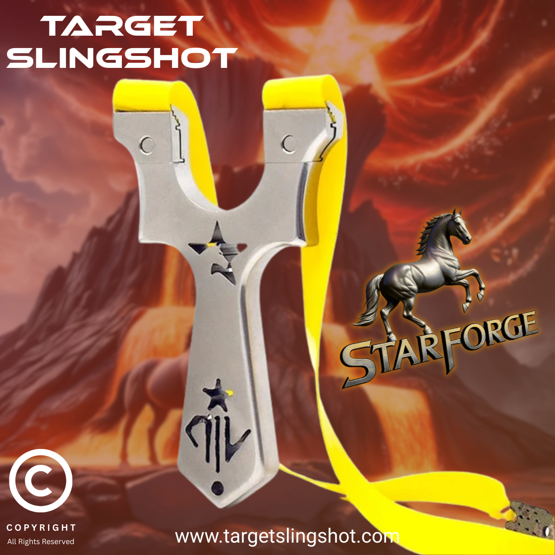 VIP Starforge Stainless Steel Slingshot