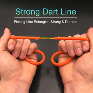 Dark Salmon 3060 Rubber Band Shooting Fish Dragging Rubber Band Strong Fish Slingshot Natural Rubber Fish Dart Hunting Fishing