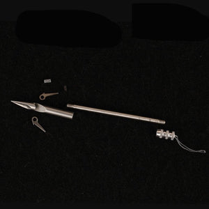 Black Triangular Wing Tail Thin Head Fishing Dart MARKSMAN