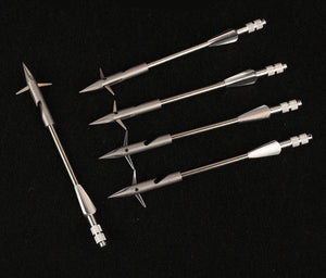 Black 4 Sided Wing Side Stability Fishing Dart MARKSMAN