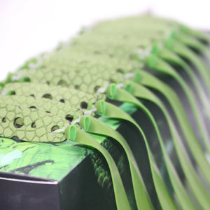 Customizable 1.5m green slingshot latex band roll, cut-to-length design