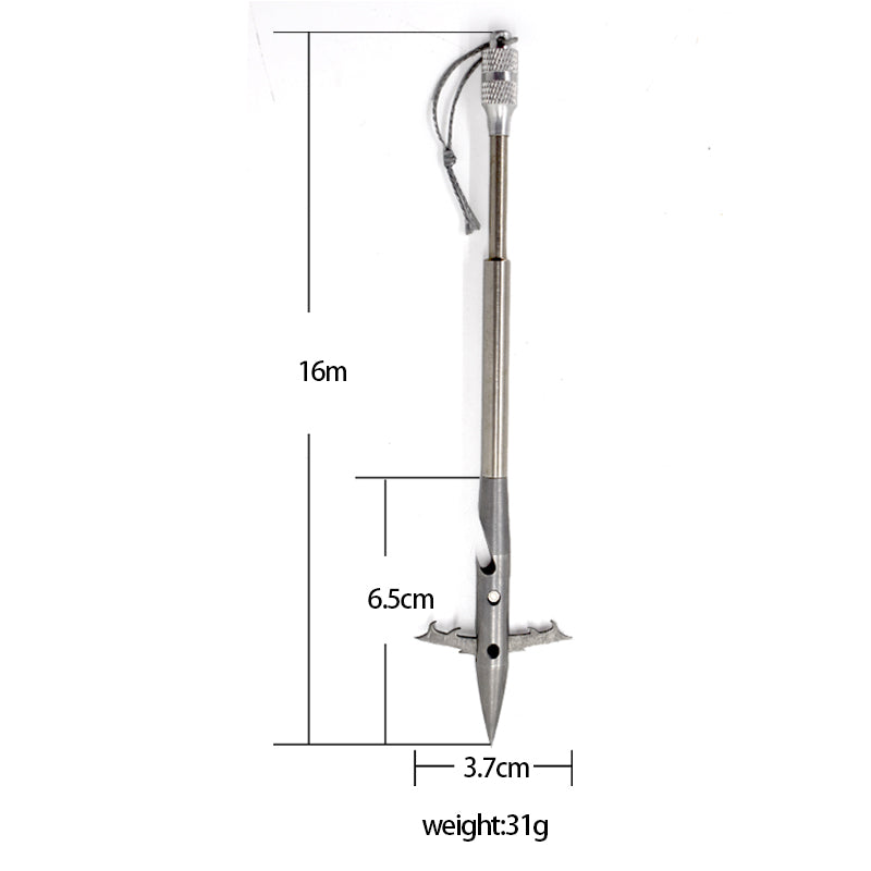 Light Gray Thick Head Deep Water Fishing Darts MARKSMAN