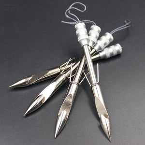 Dark Slate Gray Short Stainless Steel Basic Fishing Darts MARKSMAN