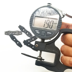 Dark Slate Gray Microfiber Super Fiber Slingshot Pit Pouch with Center Positioning Hole & Double Pits for Locating GM&BW