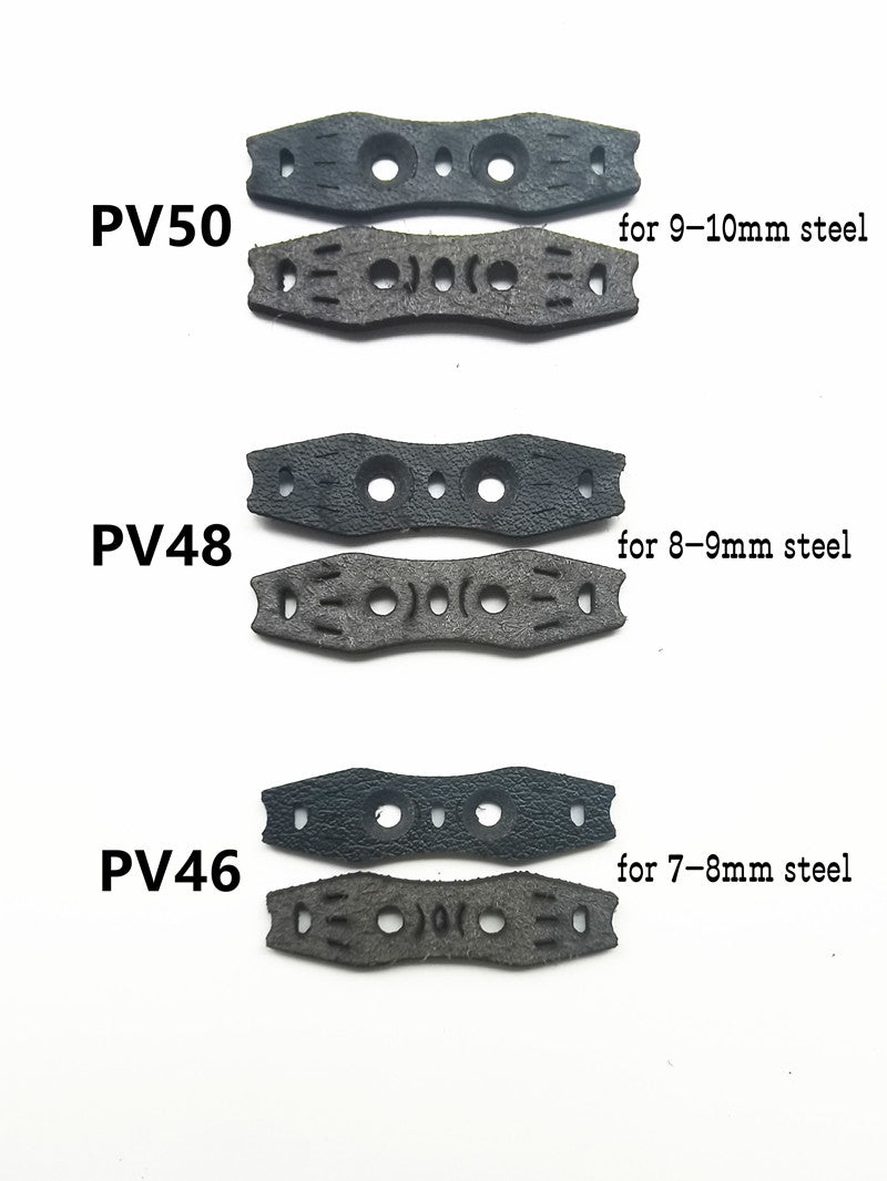 Dim Gray Microfiber Super Fiber Slingshot Pit Pouch with Center Positioning Hole & Double Pits for Locating GM&BW