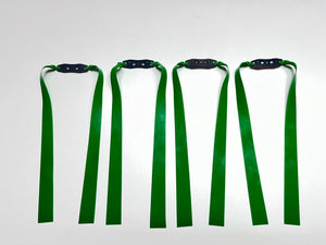 Lavender New 24CM Length Mid Pull Rubber Band 0.55mm-1.0mm Thickness High Quality Slingshot Catapult Accessories and Replacement Flat Bands - 1 Set INDIAN SLINGSHOT