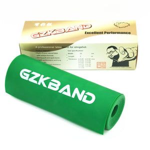 Sea Green Green GZK Elastic 1 And 2 Meter Rolls For Slingshot GZK