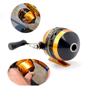 Rosy Brown SY20 Dart Wheel Closed Built-In Fishing Reel MARKSMAN