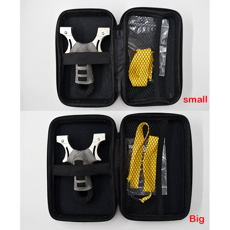 Black Black storage small big slingshot catapult hard case safely secure outdoor target game activities necessary accessories INDIAN SLINGSHOT