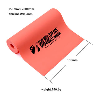 Slingshot flat latex rubber bands by PRECISE, multicolor rolls for custom setups