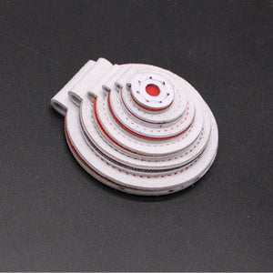 Dark Slate Gray Slingshot Shooting Bull's-Eye 2cm-7cm Competition White Red Bull's-eye Three-Layer Thickening INDIAN SLINGSHOT