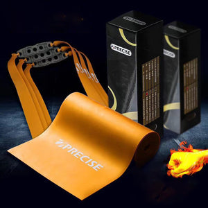 Black Thickened Flat Rubber Band Roll Gold 0.85mm-2.0mm Slingshot Outdoor Sports Shooting Accessories INDIAN SLINGSHOT