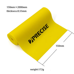 PRECISE latex slingshot band roll, adjustable thickness options, vibrant color choices