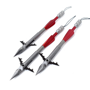 Gray Red Willow Leaf Shark Fishing Dart Set MARKSMAN