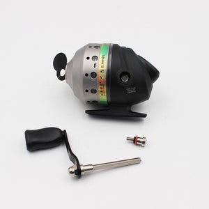 Lavender HH25 Closed Wheel Driven Metal Fishing Reel MARKSMAN