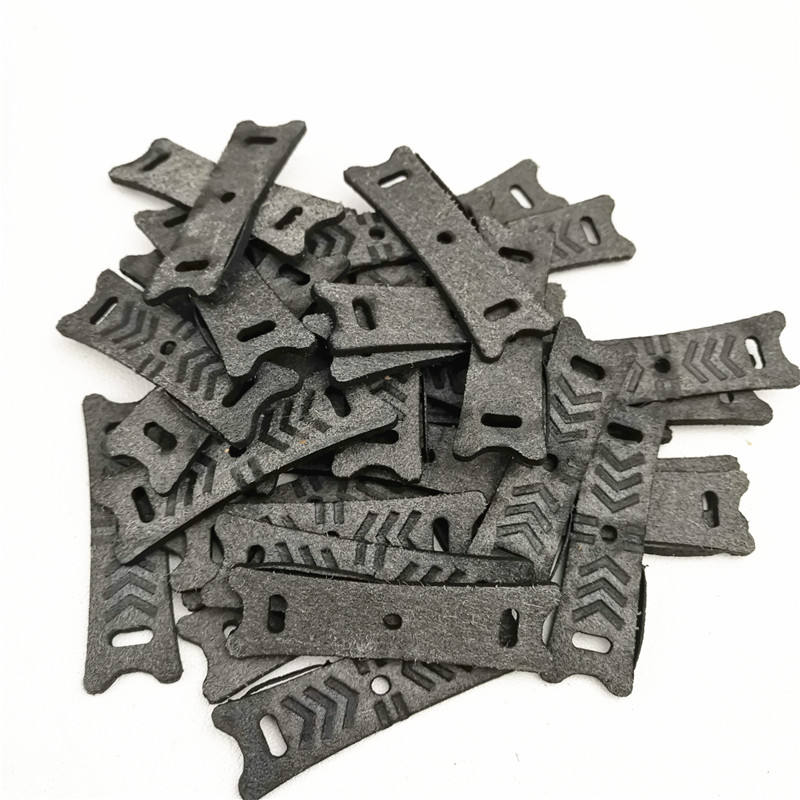 Dim Gray Microfiber Leather Pit Pouches With Center Hole GM&BW