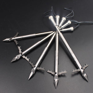 Dark Slate Gray Missile Barb Head Fishing Dart MARKSMAN