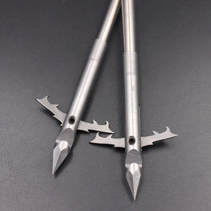 Dim Gray Missile Barb Head Fishing Dart MARKSMAN