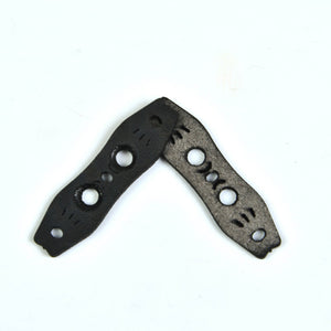 Mint Cream Noise Reduction Flat Leather Pit Pouches GM&BW