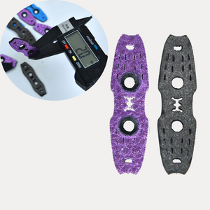 Dark Slate Gray Noise Reduction Flat Leather Pit Pouches GM&BW