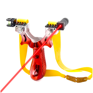 Goldenrod Red Gradient Precision Shooting Powerful Resin Slingshot For Outdoor Target Shooting SLINGSTER