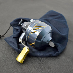 Dim Gray Lanjing 30 Strong Metal Body Fishing Reel MARKSMAN