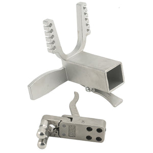 Dark Gray DIY High Velocity Powerful Mechanical Slingshot Rifle Gun With Release Trigger Device, Head & Rubber Band Accessories INDIAN SLINGSHOT