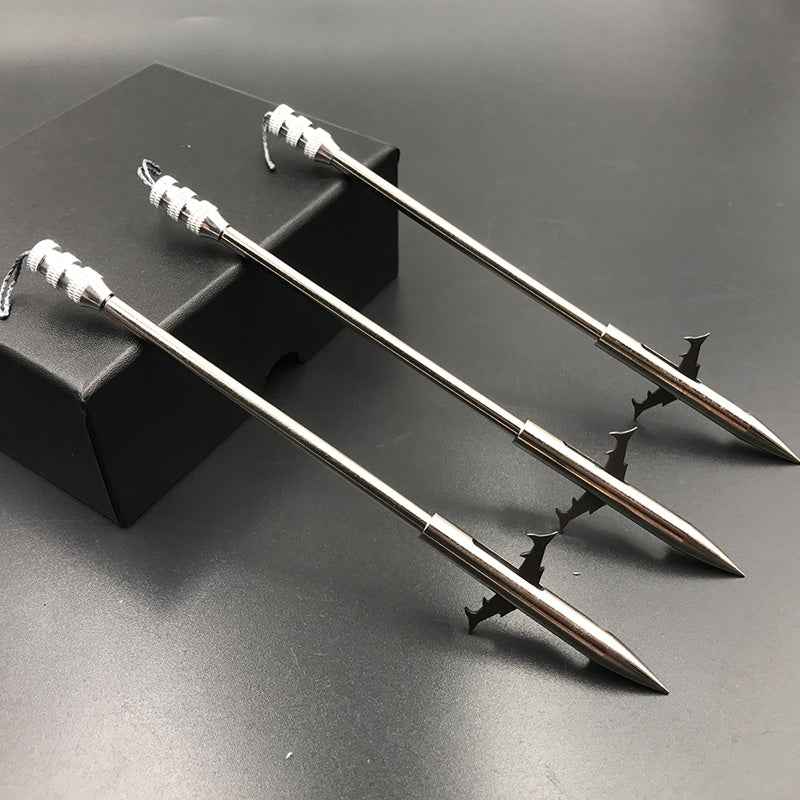 Dim Gray Seamless Barbed Rear Fishing Dart MARKSMAN