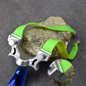 Dim Gray Slingshot Rubber Band 1.0mm Thickness Multicolor High Elasticity for Outdoor Long Rod Shooting INDIAN SLINGSHOT