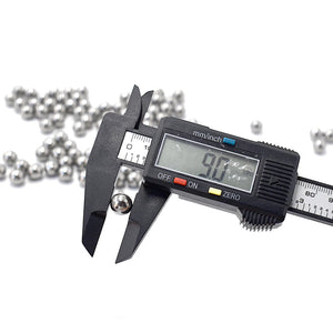 Dark Slate Gray Slingshot Steel Ammo Ball Outdoor Shooting Slingshot Accessories 6 mm / 7 mm / 8 mm / 9mm / 10 mm / 11mm / 12mm Stainless High Carbon Steel Balls - 100 Pieces INDIAN SLINGSHOT