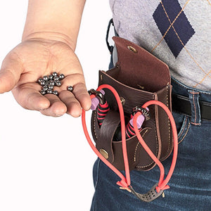 Multifunctional slingshot bag outdoor shooting slingshot accessories can be loaded with steel balls - INDIAN SLINGSHOT