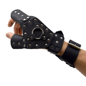 Slingshot Accessories Handguards Leather Handguards Right hand - INDIAN SLINGSHOT