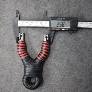 Stainless steel high pressure slingshot Outdoor hunting fish shooting professional slingshot - INDIAN SLINGSHOT