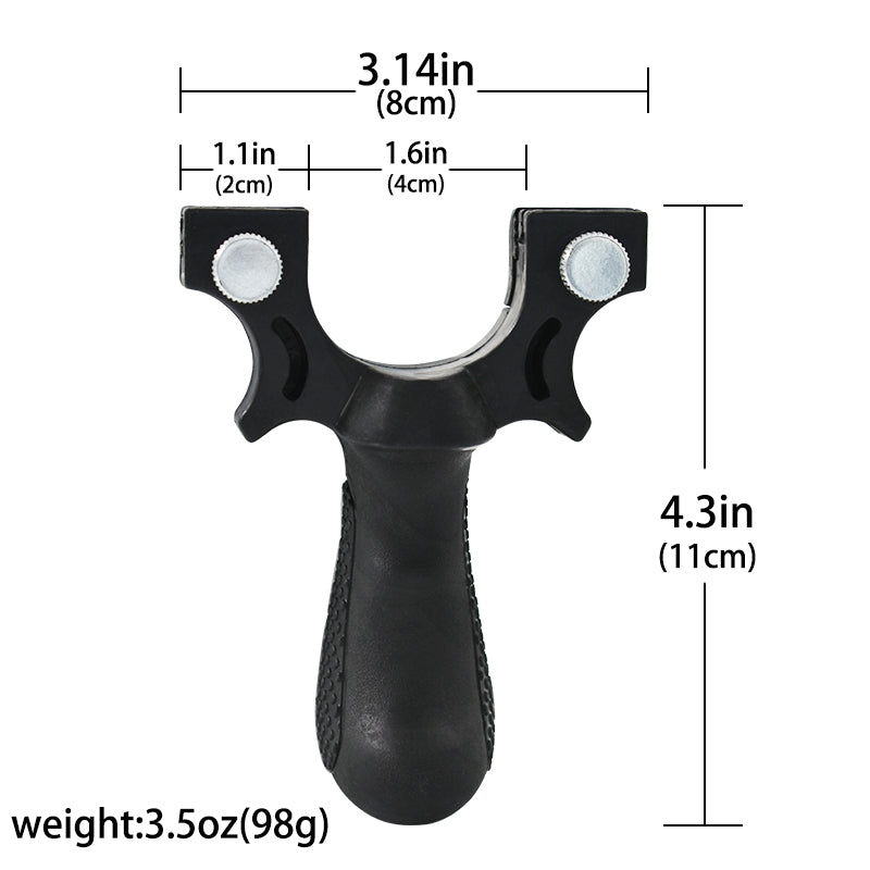 Dark Slate Gray Hot Selling Black Resin Outdoor Target Shooting 98K Slingshot for Learning Target Practice SLINGSTER