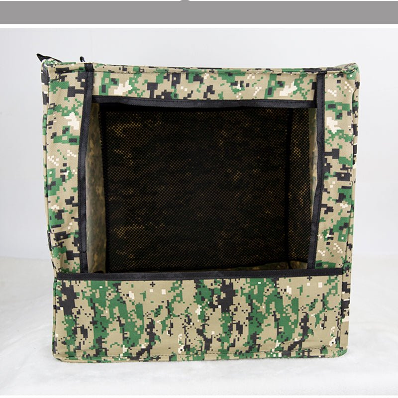 Collapsable Box Target 39x39cm Slingshot Target Box Double Muffler Cloth Projectile Shooting ...