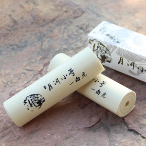Durable white latex slingshot rubber band roll, smooth draw feel with cut-to-length flexibility