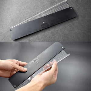 Slate Gray 60mm Rotary Cutter for Multifunctional cutting knife with ruler set for cutting rubber band slingshot accessories
