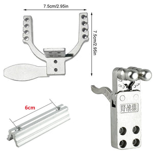 Light Gray D I Y Metal Sliding Model Slingshot MARKSMAN