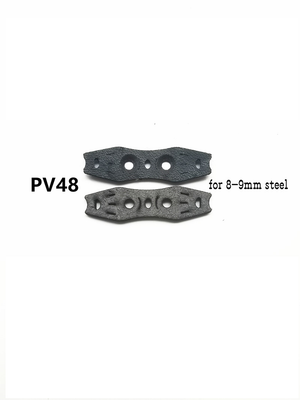 Dark Slate Gray Microfiber Super Fiber Slingshot Pit Pouch with Center Positioning Hole & Double Pits for Locating GM&BW
