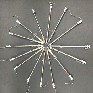 Dim Gray Sharper Stainless Steel Deep Water Fish Darts MARKSMAN
