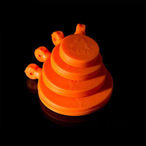 Orange Red Silicone Target Core Rubber Slingshot Shooting Accessories Catapult INDIAN SLINGSHOT