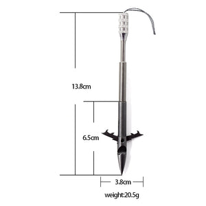 Dark Slate Gray Thick Head Deep Water Fishing Darts MARKSMAN