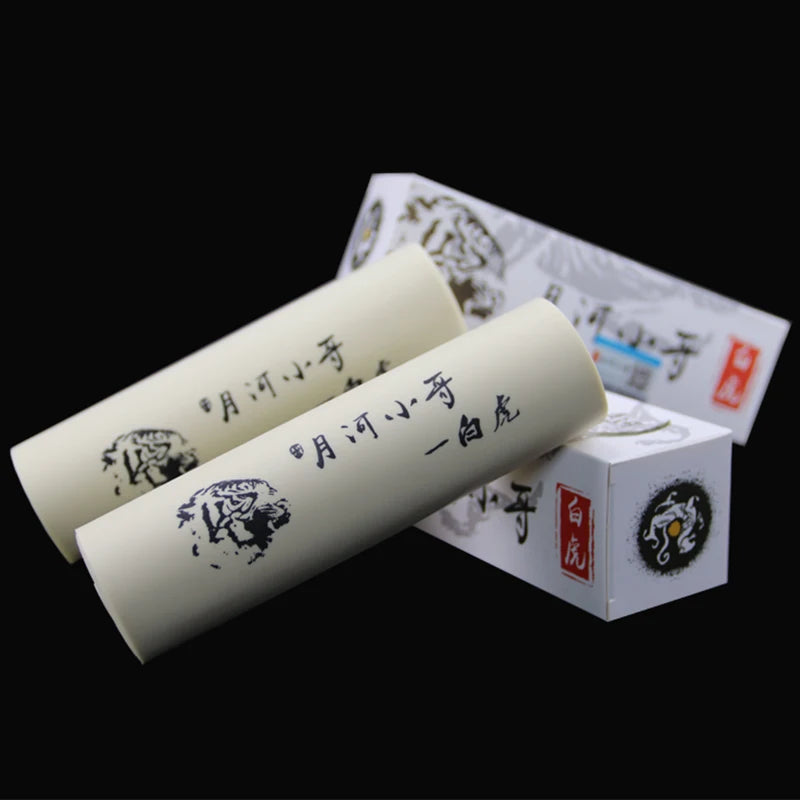 High rebound WHITE TIGER flat latex band for slingshots, 15cm wide and customizable design