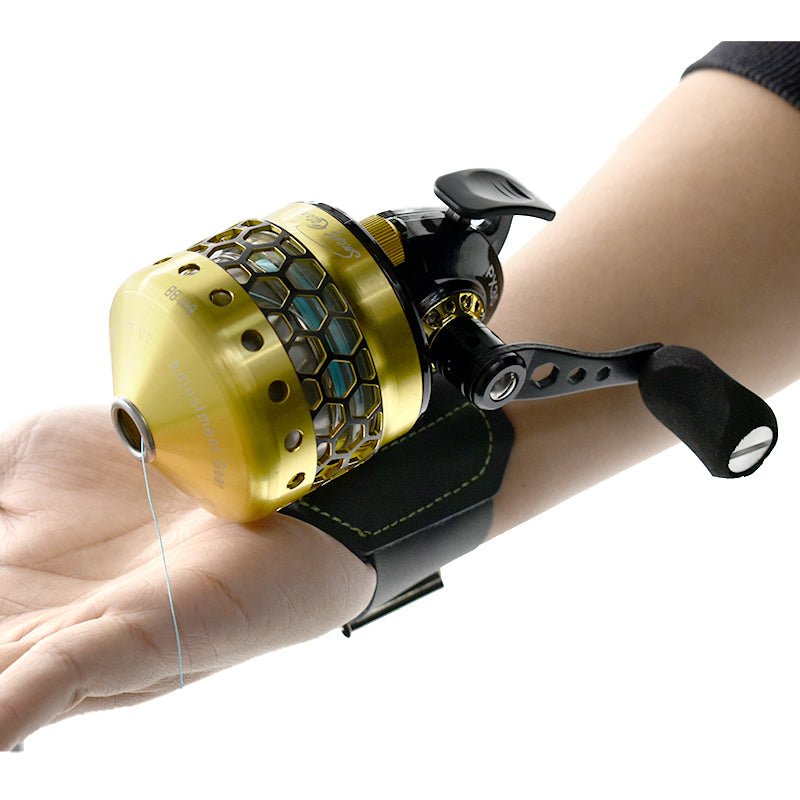 Dim Gray High Quality Fishing Reel Honeycomb PX35 Metal Front Cover Fishing Reel