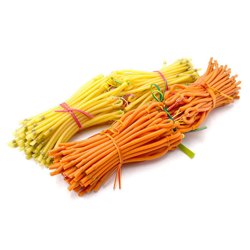 Goldenrod Powerful Slingshot Fish Rubber Band Yellow and Orange Outdoor Shooting Slingshot Accessory INDIAN SLINGSHOT