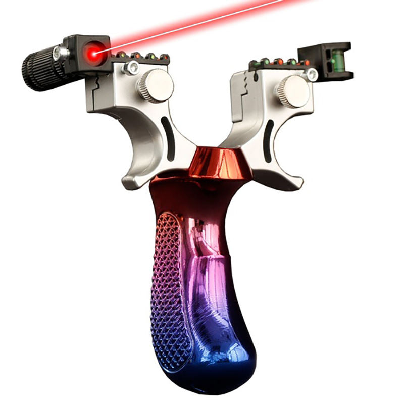 Red And Blue Gradient Resin Slingshot