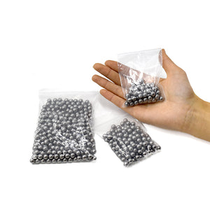 Rosy Brown Slingshot Steel Ammo Ball Outdoor Shooting Slingshot Accessories 6 mm / 7 mm / 8 mm / 9mm / 10 mm / 11mm / 12mm Stainless High Carbon Steel Balls - 100 Pieces INDIAN SLINGSHOT