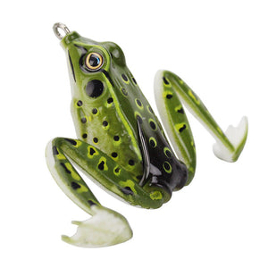 Olive Drab Thunder Frog Lure Bait Frog Simulation Bait MARKSMAN